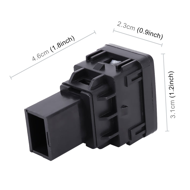 Car Fog Light 5 Pin On-Off Button Switch for Nissan Sylphy, Without Cable