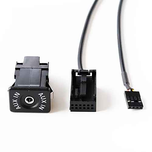 AUX Interface + Wiring Hardness for BMW MINI ONE COOPER E39 E53 X5Z4 E85 E86 X3 E83, Cable Length: 1.5m