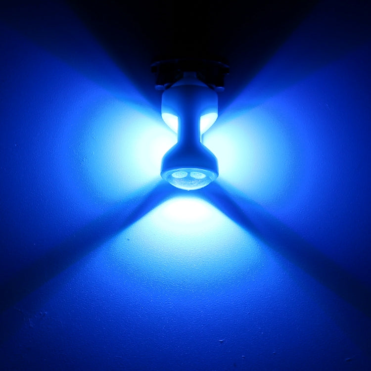 2 PCS T10 / W5W / 194 DC 12V 1.2W 6LEDs SMD-3030 Car Reading Lamp Clearance Light, with Projector Lens Light