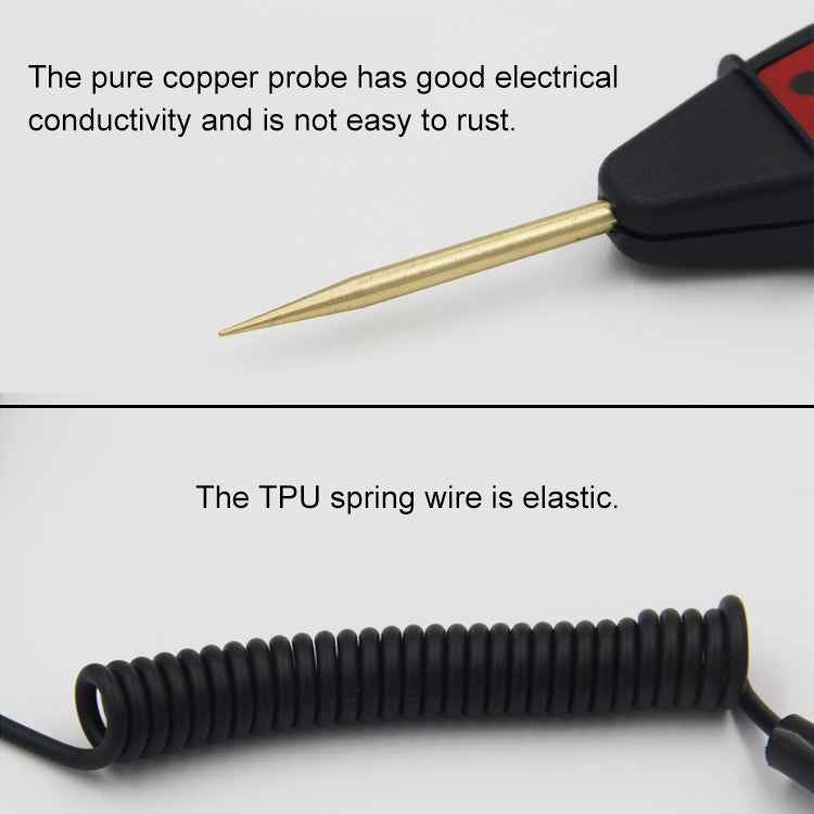 Car 2 in 1 Digital Display Diagnostic Tool Voltage Tester Circuit Detect