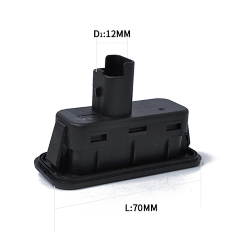 Car Trunk Button Opener Tailgate Boot Release Switch 8200076256 for 2002-2017 Renault Megane MK2 / MK3, 8200076256