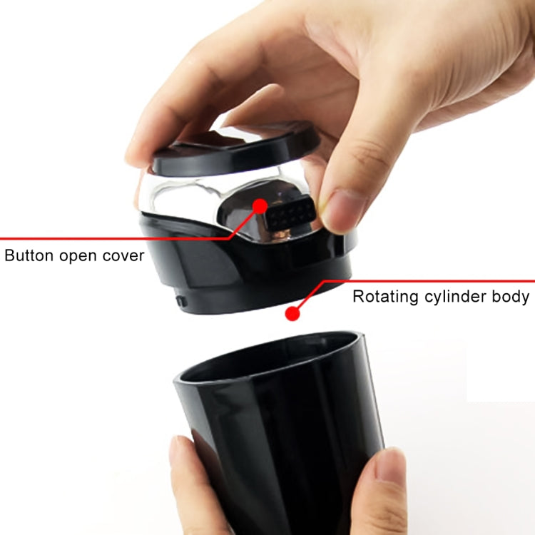 2 in 1 Universal Car Detachable Electronic Cigarette Lighter + Trash Rubbish Bin Ashtray