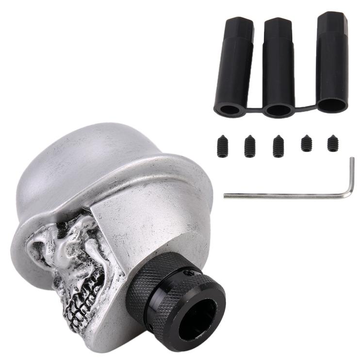 LX Tandy Creative Universal Car Skull Shaped Shifter Cover Manual Automatic Gear Shift Knob, Skull Shaped 16