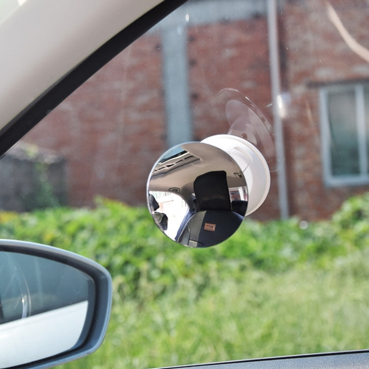 Car Auto 360 Degree Adjustable Baby View Mirror Rear Baby Safety Convex Mirror, Diameter: 85mm
