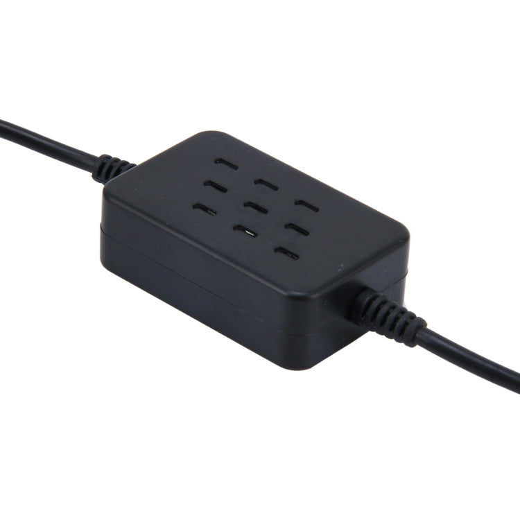 Universal Car DVR Power Supply Box For Vehicle Traveling Data Recorder Input 8V - 48V Ouput 5V 2A, Cable Length: 3m, Car DVR Cable Length: 3m