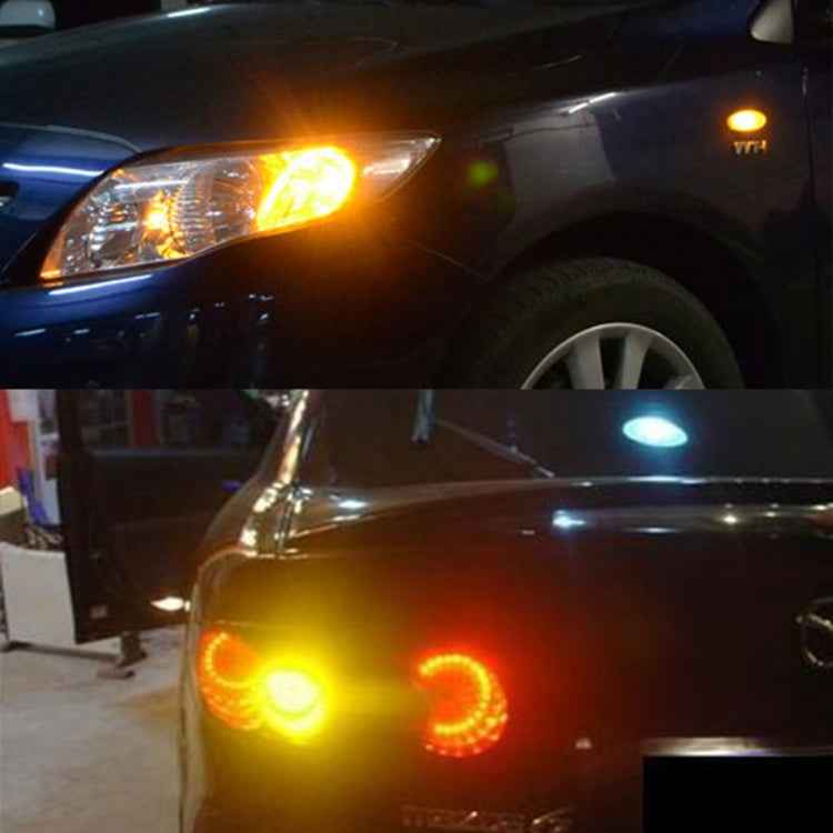 10 PCS 7443 3W Car Turn Light with Glass Shell, DC 12V