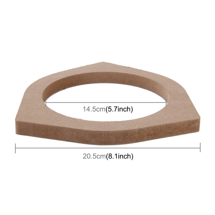 2 PCS Car Auto Wood Loudspeaker Base Protection Cover Holder Mat for Toyota, For Toyota