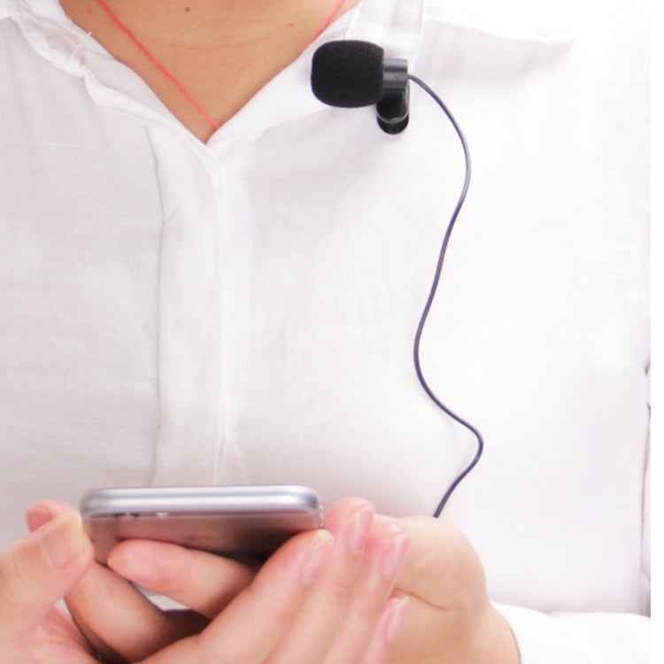 Car Audio Microphone 3.5mm Jack TS Plug Mono Mic Mini Wired External Clip Microphone Player for Auto DVD Radio, Cable Length: 2.0m