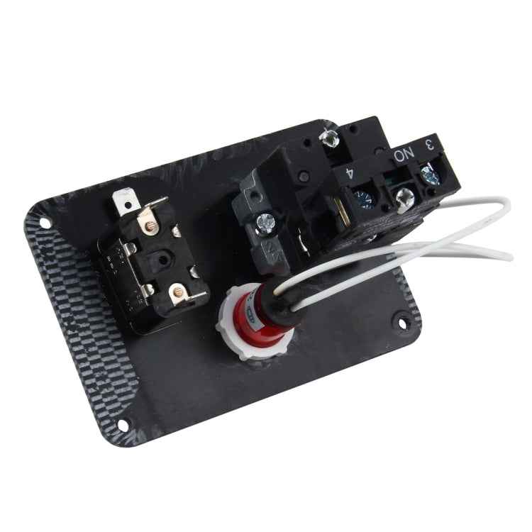 Auto Racing Switch Cover Toggle Switch 12V 20A Panels Red Racing Ignition Switch Panel Engine Start Multi-function Automatic Ignition Switch for Racing Cars