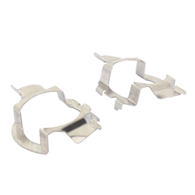 1 Pair H7 LED Headlight Bulb Retainers Holder Adapter for Mercedes-Benz/ BMW/ Audi/ Volkswagen/ Buick/ Nissan