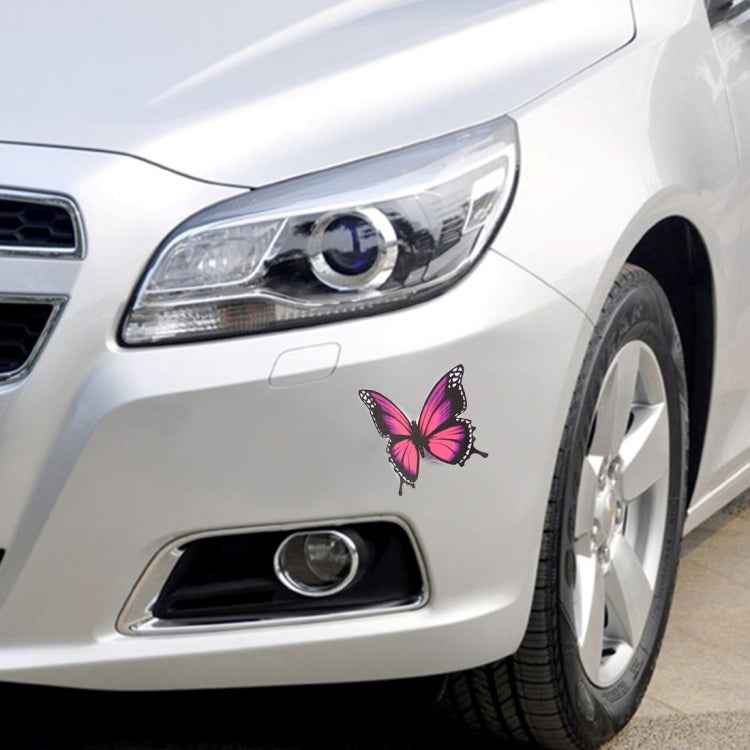 7 PCS Butterfly Shape Plastic Car Free Sticker