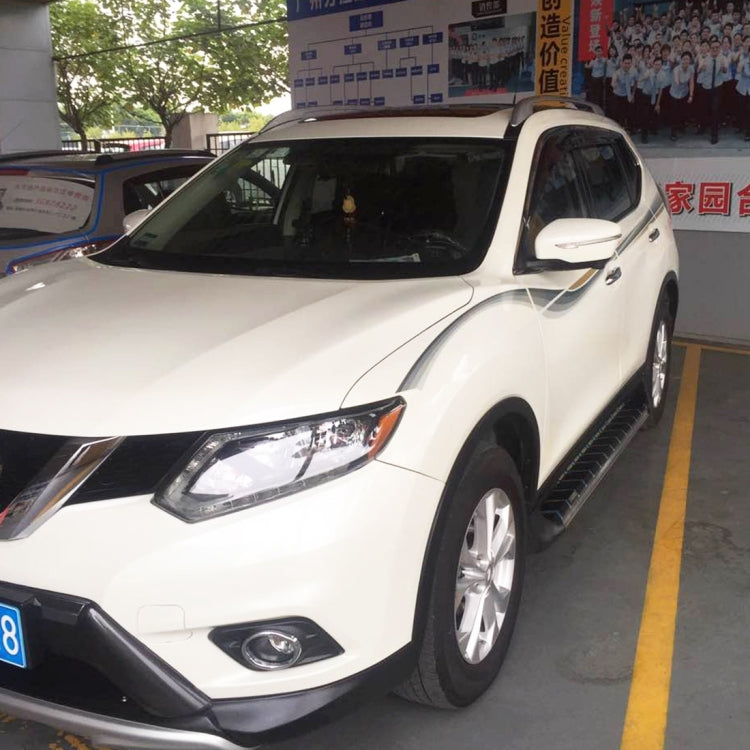 3 PCS SUV Body Decorative Strip Brand Car Streamline Shining Sticker For Honda CRV Nissarl X-Trail/Qashqai/Murano series, Strip Brand Car Streamline Shining Sticker