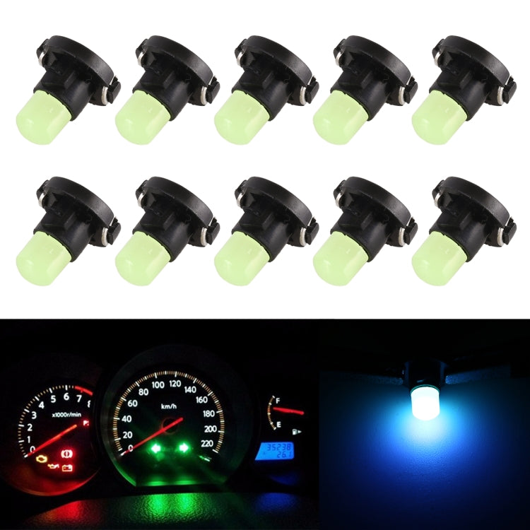 10PCS 2W T4.2 Wedge Instrument Panel LED Light Dashboard Gauge Cluster Indicator Lamp Bulb, 2W T4.2, T4.2