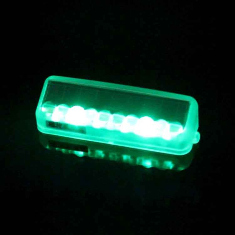 Car Styling Solar Warning Flash LED Anti-collision Decorative Light