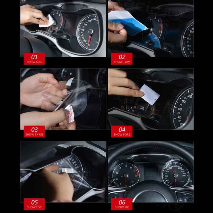 Car-Styling Auto Protection Covers Accessories Car Dashboard Protective Film 99% Light Transmitting for Audi A4L