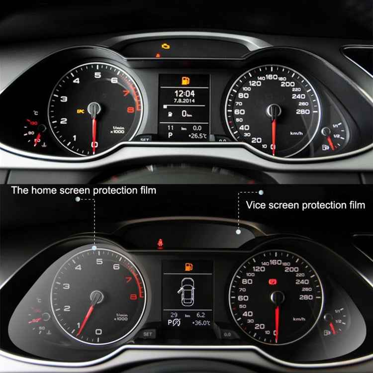 Car-Styling Auto Protection Covers Accessories Car Dashboard Protective Film 99% Light Transmitting for Audi A4L