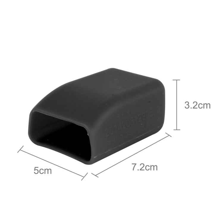 Safe Rubber Car Seat Belt Clips Locking Buckles Protective Cover