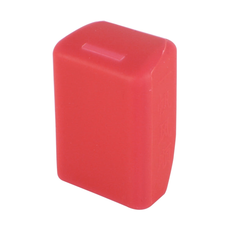 Safe Rubber Car Seat Belt Clips Locking Buckles Protective Cover, Red, Black, Orange, Green, Blue