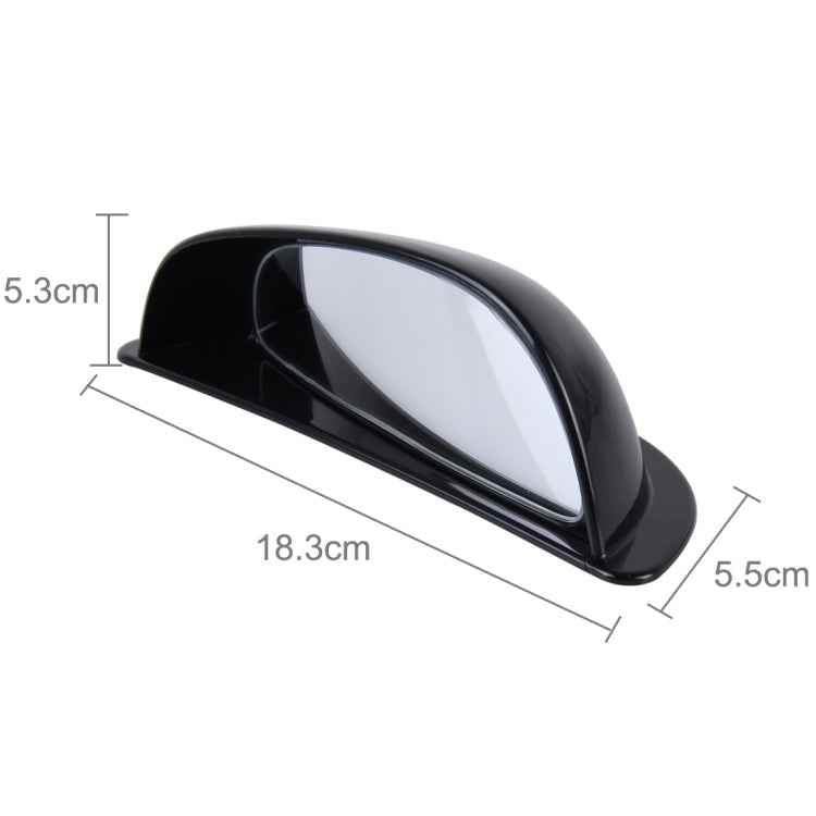3R-090 Car Blind Spot Rear View Wide Angle Mirror, Right