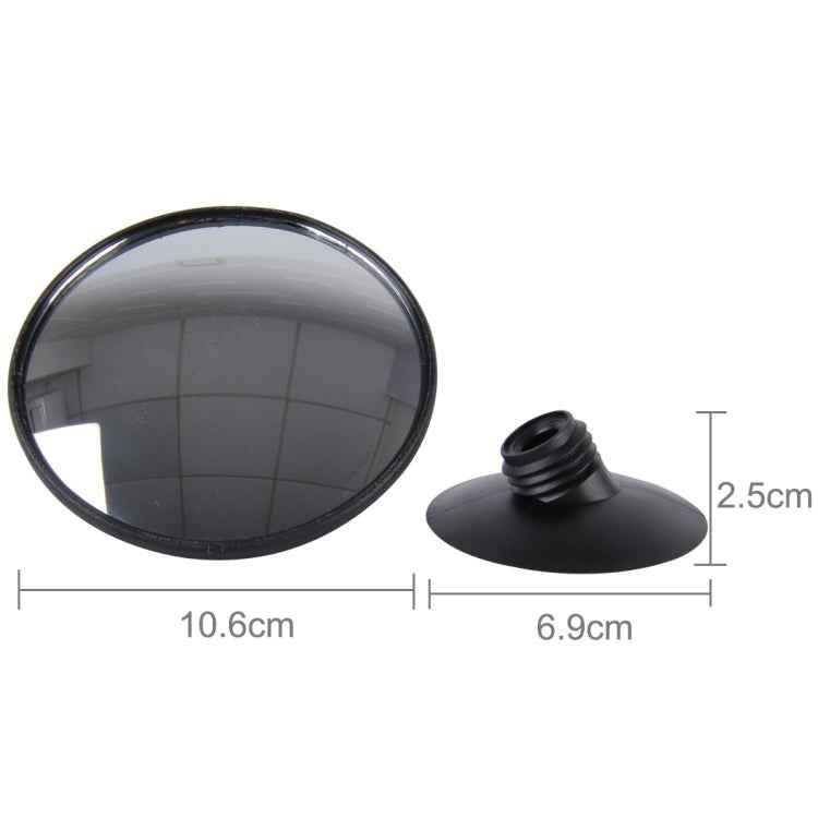 3R-098 Car Blind Spot Rear View Wide Angle Mirror, Diameter: 9.8cm