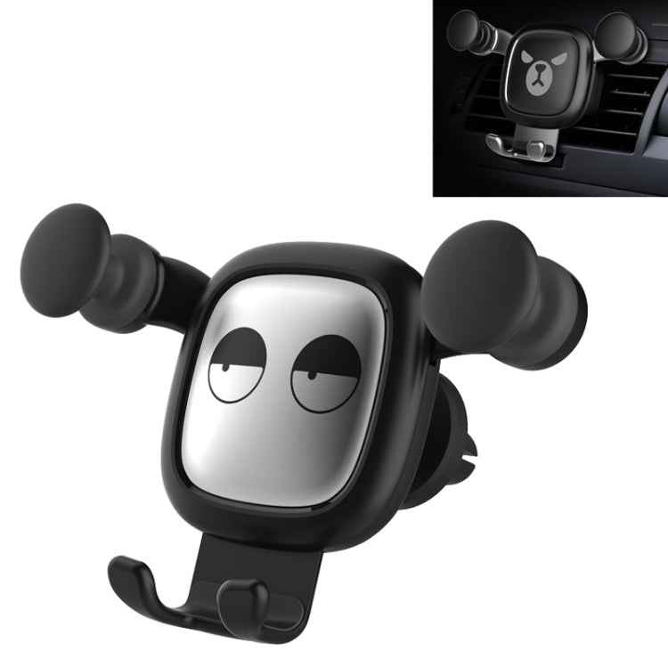 Big Eyes Pattern Gravity Cartoon Air Vent Car Mount Phone Holder