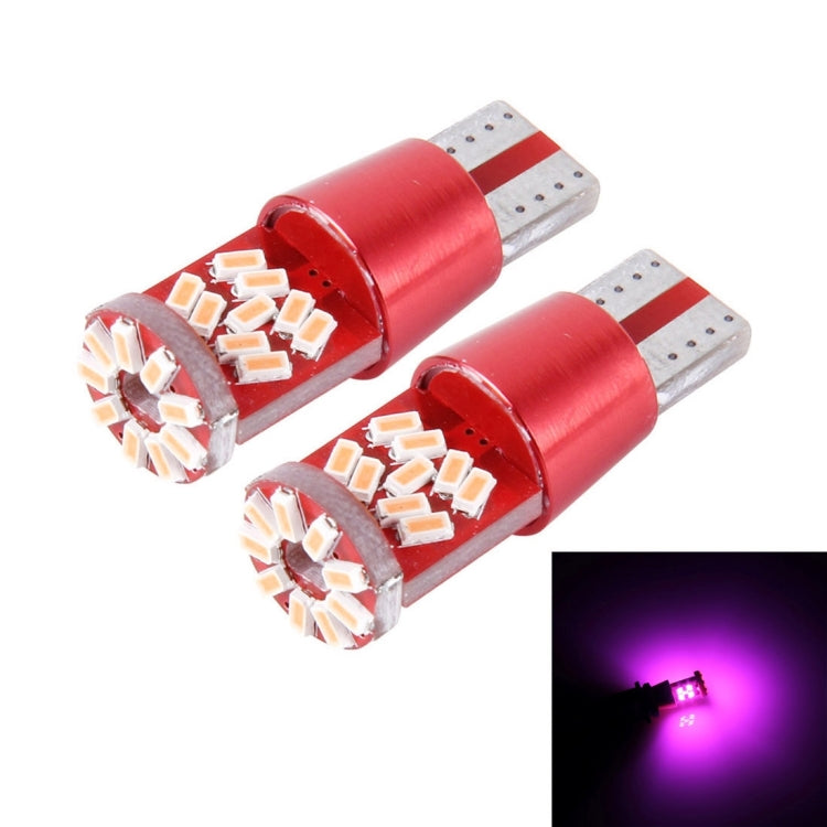 2 PCS T10 5W 27 SMD-3014 LEDs Car Clearance Light Lamp, DC 12V, 27 SMD-3014 LEDs, T10+5W Blue Light