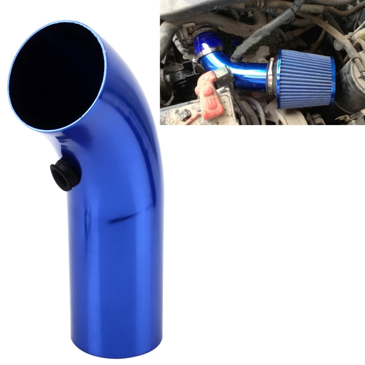 Universal Air Intake Pipe Super Power Flow Air Intakes Short Cold Racing Aluminium Air Intake Pipe Hose with Cone Filter Kit System
