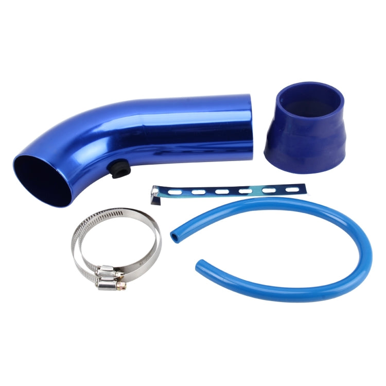 Universal Air Intake Pipe Super Power Flow Air Intakes Short Cold Racing Aluminium Air Intake Pipe Hose with Cone Filter Kit System
