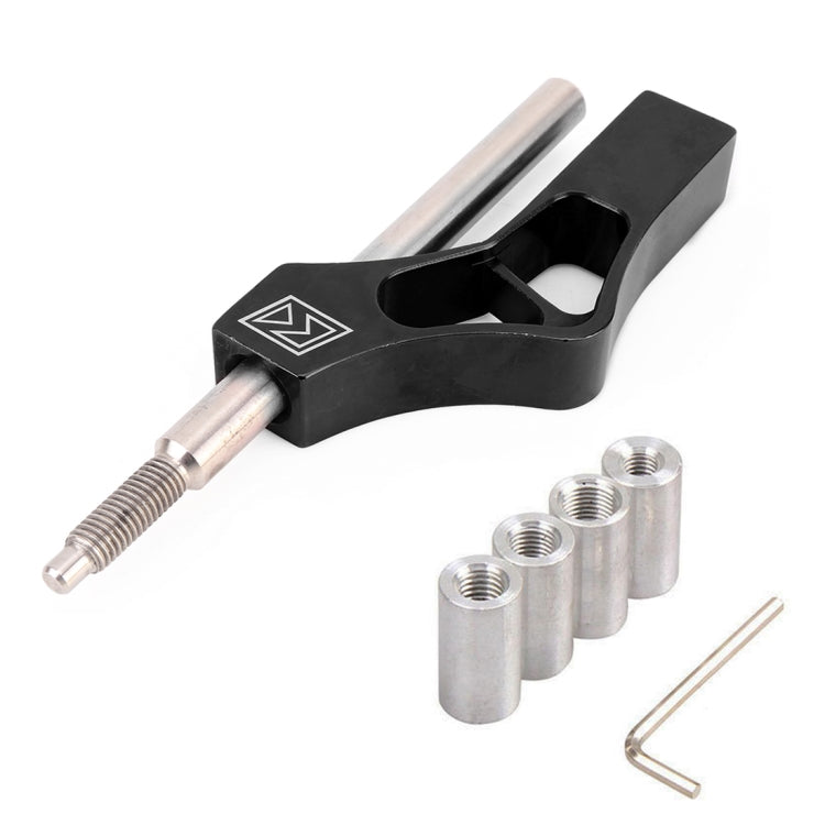 Car Modification Heightening Gear Shifter Extension Rod Adjustable Height Adjuster Lever Shift Lever with Adapters for Honda