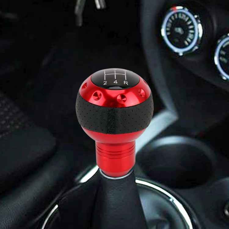 Universal Car Gear Shift Knob Modified Car Gear Shift Knob Auto Transmission Shift Lever Knob Gear Knobs, Shift Lever Knob Gear Knobs(Red)