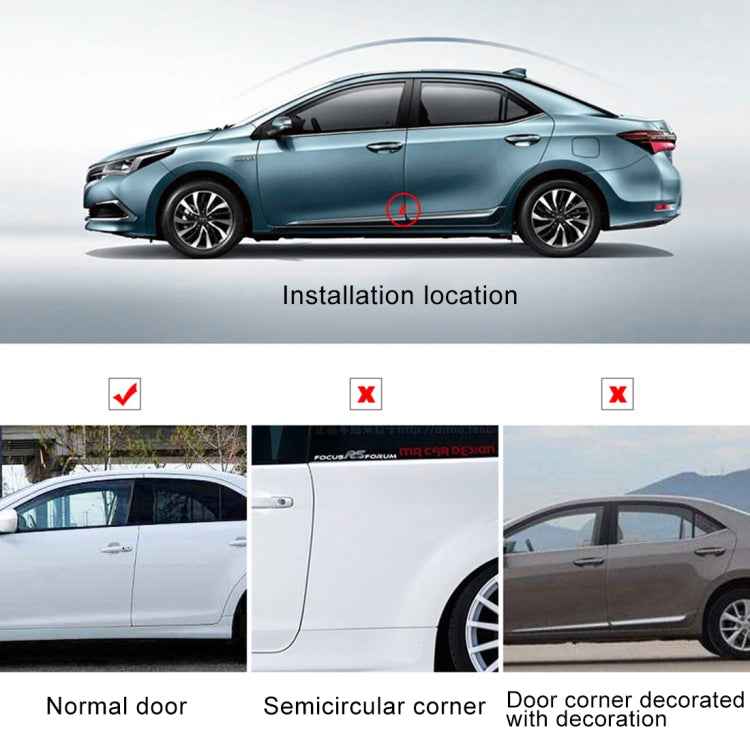 Universal Car Body Silicone Anti-collision Sticker Door corner Protector