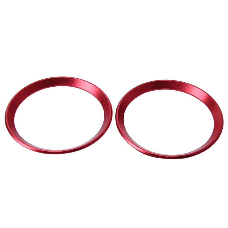 2 PCS Car Logo Decorative Circle Steering Wheel Decoration Ring Sticker Logo Car Styling Modification Car Front Logo Ring Decoration Rear Cover Trim Hood Emblem Rings for BMW 5 Series, For BMW 5 Series