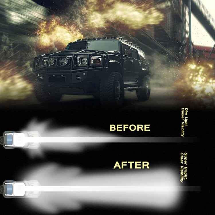 4 inch Three Rows Led Light Bar Modified Off-road Lights Roof Light Bar IP67 Waterproof 9W Condenser 6000K 5500LM LED Spotlight Light Searchlight Car LED Work Lights, DC 10-48V