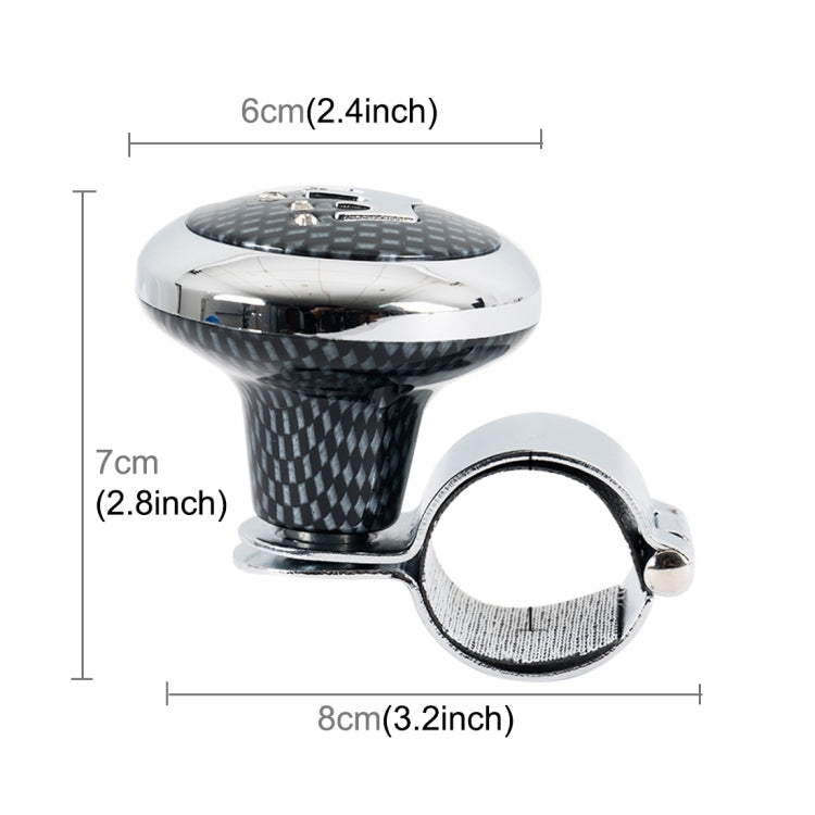 Car Auto Universal Steering Wheel Spinner Knob Auxiliary Booster Aid Control Handle Car Steering Wheel Booster Wheel Strengthener Auto Spinner Knob Ball