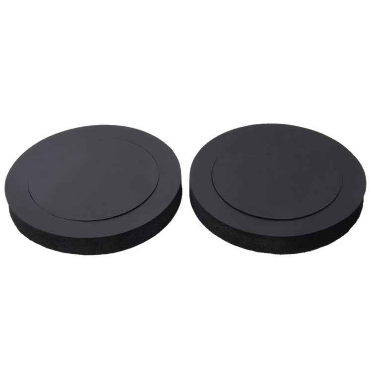 2 PCS Car Sound Insulation Speaker Soundproof Cotton with Self Adhesive Car Sound Insulation Cotton, Outer Diameter : 19.5 cm, Inner Diameter: 14.3 cm