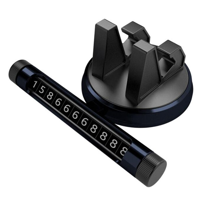 Multi-function Car Instrument Panel Mobile Phone Holder Temporary Parking Card