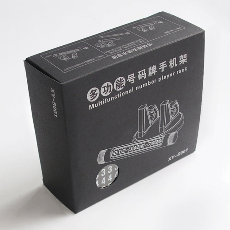 Multi-function Car Instrument Panel Mobile Phone Holder Temporary Parking Card