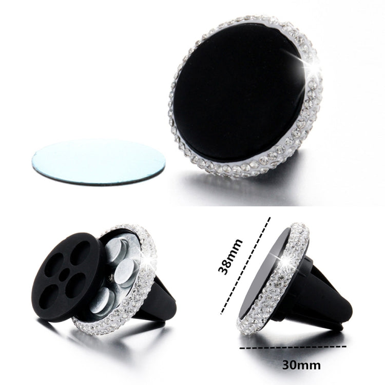 Car Diamond Magnetic Air Outlet Mobile Phone Holder, Air Outlet Holder (Colourful White), Air Outlet e Holder(Colour), Air Outlet Holder(Pink)