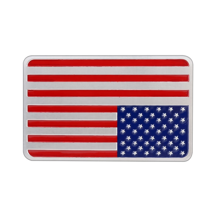 Car-Styling Rectangle Shape USA Flag Pattern Random Decorative Sticker, USA Flag Rectangle Shape