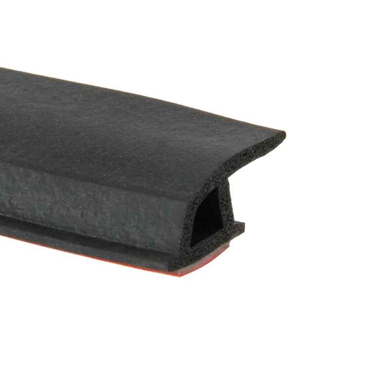 P-shaped Car Noise Reduction Sealing Strip with Sticker, Length: 5m