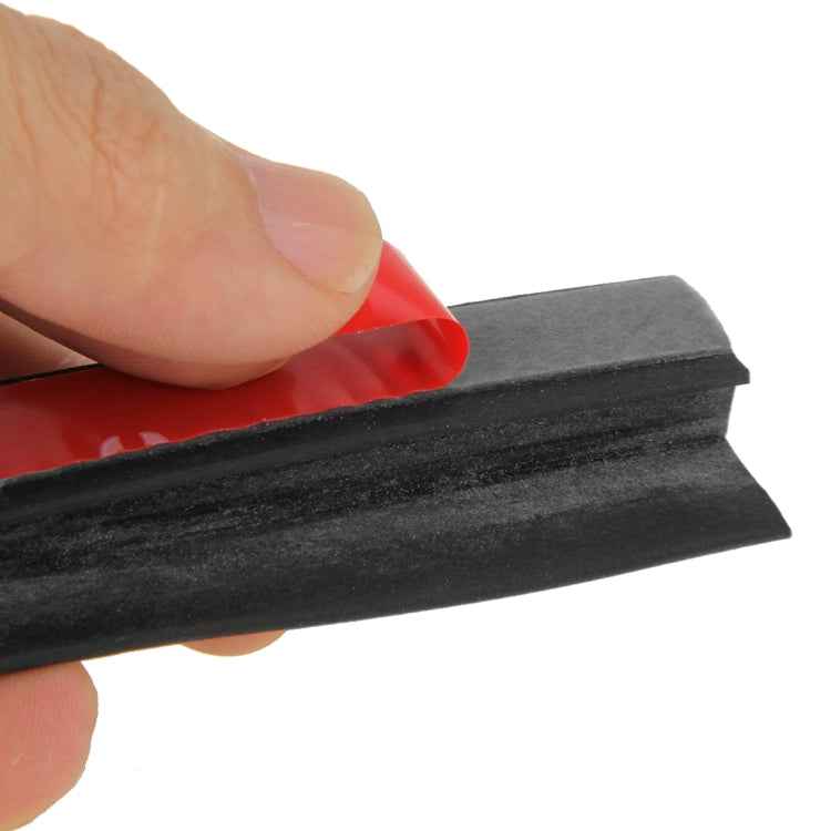 P-shaped Car Noise Reduction Sealing Strip with Sticker, Length: 5m
