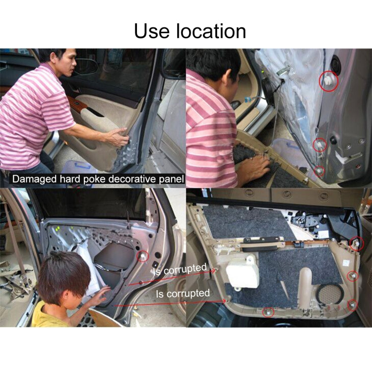 100 PCS Universal Car Door Panel Clips, Door Panel Clips