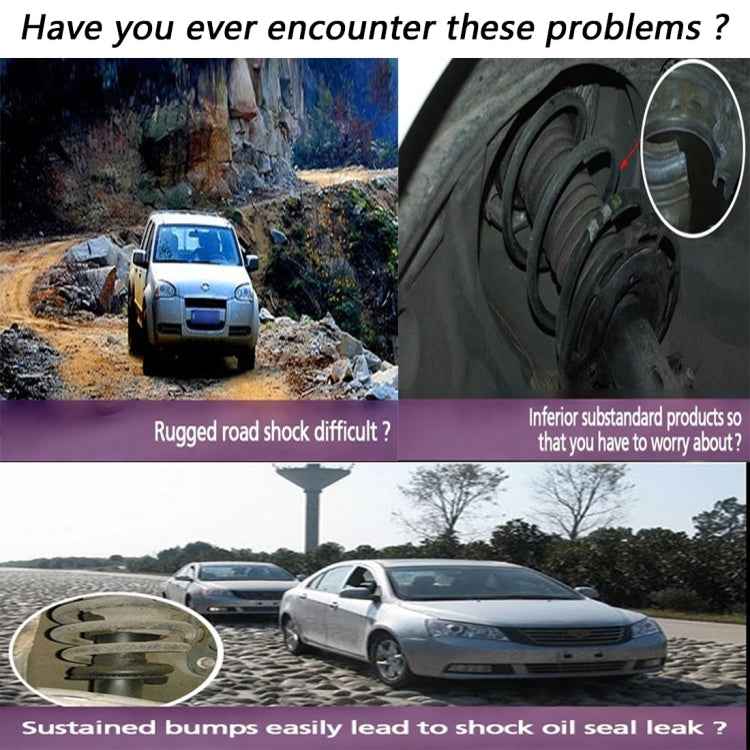 2pcs Car Auto F Type Shock Absorber Spring Bumper Power Cushion Buffer