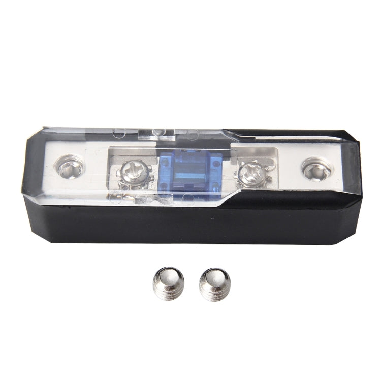 Car Stereo Car Audio Fuse Holder Insurance 60A Car Audio Fuse Holder Car Auto Fuse Holder Blade Fuse Holder for Car Audio, 1 in 1 Way