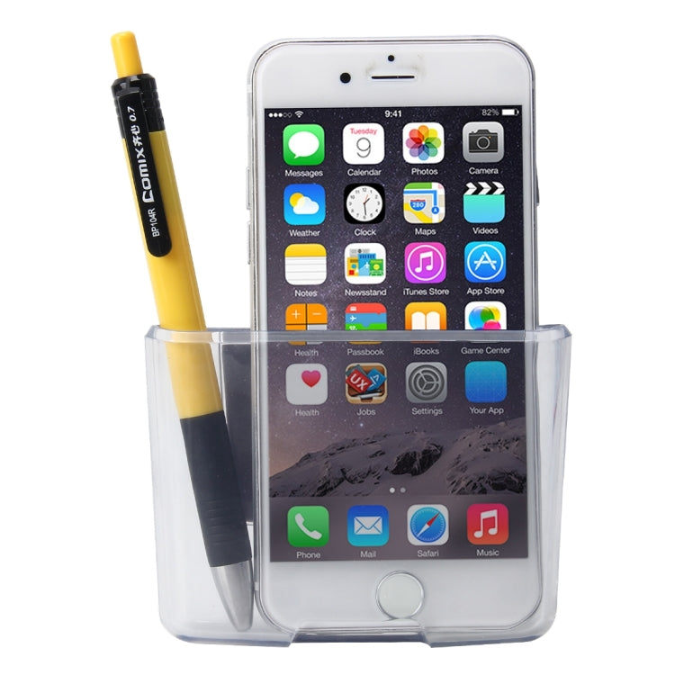 SHUNWEI Car Storage Bag Car Storage Box Bonded Phone Holder Transparent Mobile Phone Box, SD-1136