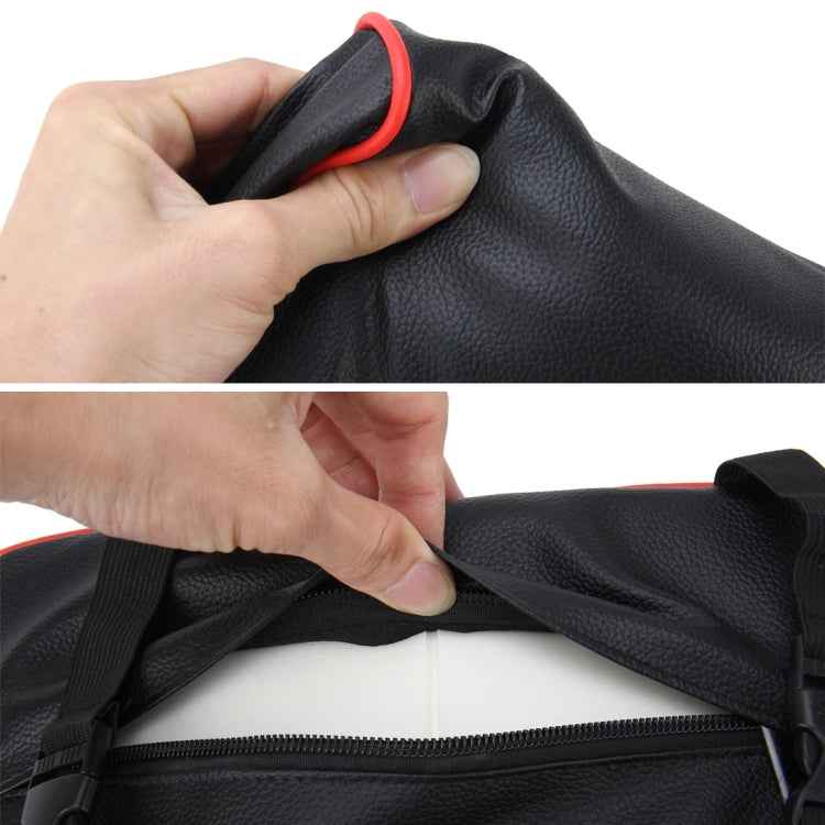 Universal Car PU Leather and Memory Foam Wrapped Armrest Box Breathable Car Armrest Box Mat with Phone Holder Storage Bag