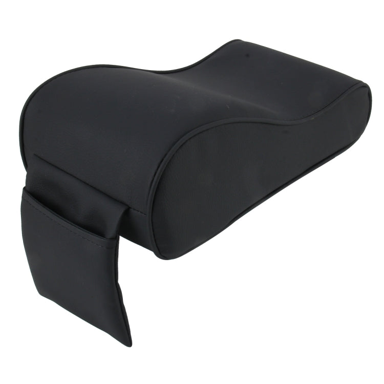 Universal Car PU Leather and Memory Foam Wrapped Armrest Box Breathable Car Armrest Box Mat with Phone Holder Storage Bag, without Card Slot (Black Red), without Card Slot (Black ), without Card Slot (Khaki), without Card Slot (Brown)