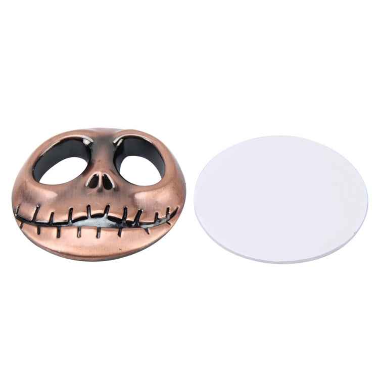 Skull Bone Shape Auto Sticker 3D Metal Fashion Car Stickers
