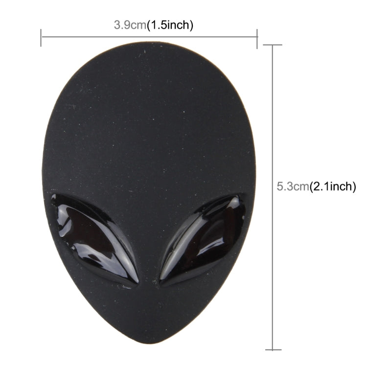 Wizard Head Shape Auto Sticker 3D Metal Fashion Car Stickers, Wizard Head