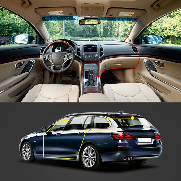 X96 4 inch 2.5D Full HD 1080P Multi-functional Smart Car Dual Lens Video Record Camera Support TF Card / Motion Detection, X96